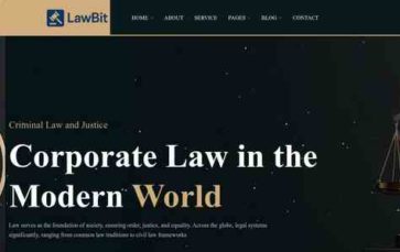 LawBit (screenshot desktop)