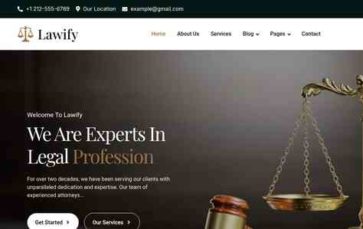 Lawify (screenshot desktop)