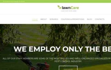 LawnCare (Zemez) - (screenshot desktop)