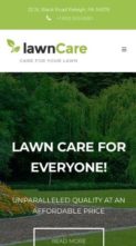LawnCare (Zemez) - (screenshot mobile)