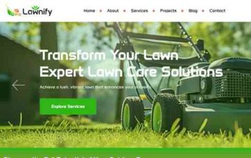 Lawnify (screenshot desktop)