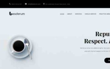 Leaderum (screenshot desktop)