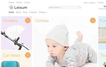 Leisum (screenshot desktop)