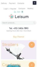 Leisum (screenshot mobile)