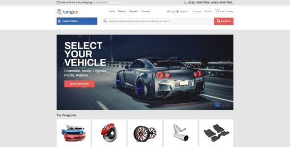 Lergos (TemplateMonster)