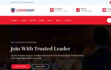 Lidership (screenshot desktop)