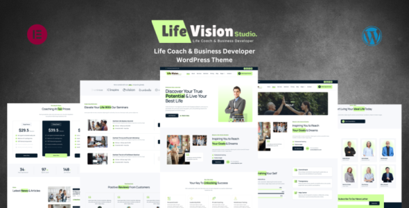 Life Vision (TemplateMonster)