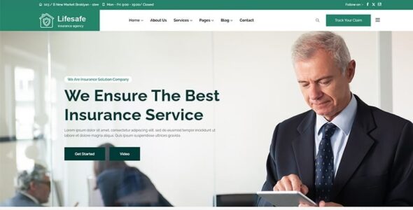 Lifesafe (TemplateMonster)