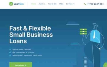 Loan (Zemez) (screenshot desktop)