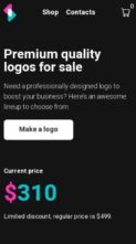 Logoster (screenshot mobile)