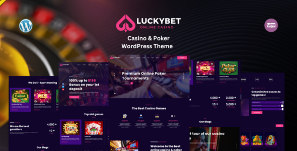 LuckyBet (TemplateMonster)