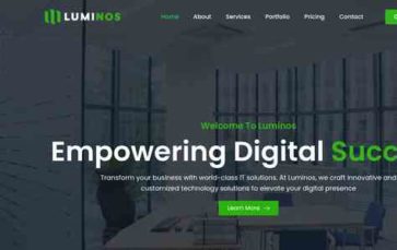 Luminos (Weevcode) (screenshot desktop)