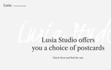 Lusia (screenshot desktop)