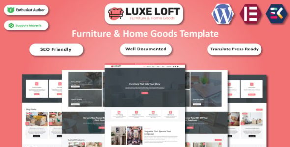 Luxe Loft (TemplateMonster)