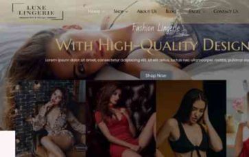 LuxeLinger (screenshot desktop)