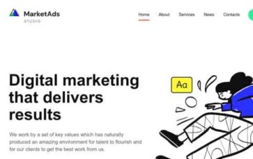 MarketAds (screenshot desktop)