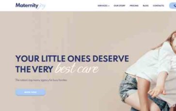 MaternityJoy (screenshot desktop)