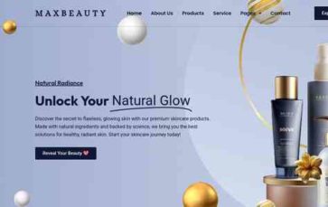 Maxbeauty (screenshot desktop)