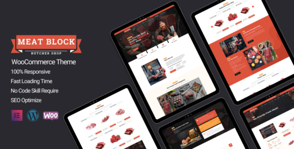 Meat Block (TemplateMonster)