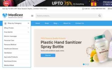 Medicez (screenshot desktop)