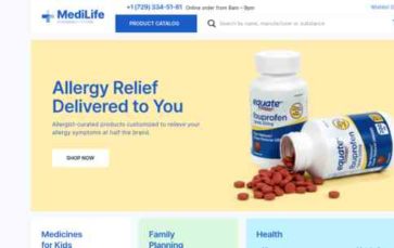 MediLife (screenshot desktop)