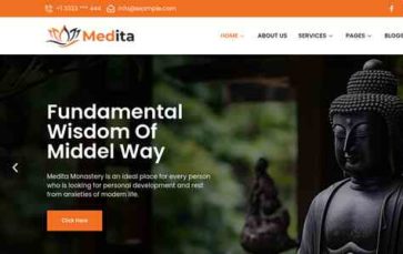 Medita (screenshot desktop)