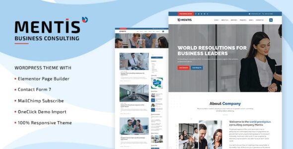 Mentis (ThemeVis) (TemplateMonster)