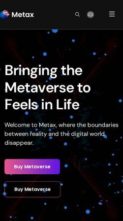 Metax (screenshot mobile)