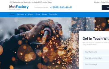 MetFactory (screenshot desktop)