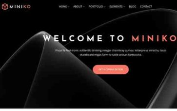 Miniko (screenshot desktop)