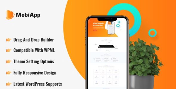 Mobile App Showcase (TemplateMonster)