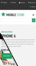 MobileStore (Zemez) - (screenshot mobile)