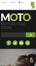 Motorcycle Store (screenshot mobile)