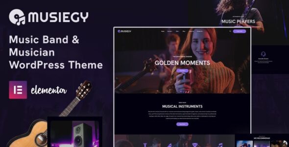 Musiegy (TemplateMonster)