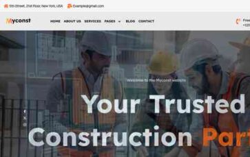 Myconst (screenshot desktop)