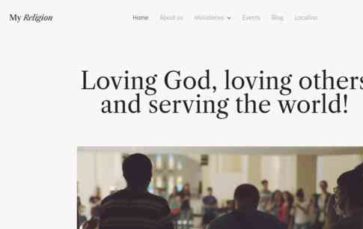 MyReligious (screenshot desktop)