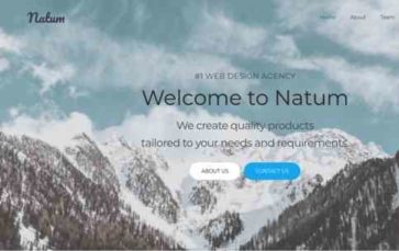 Natum (screenshot desktop)