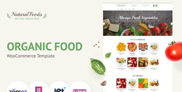 Natural Food (TemplateMonster)