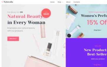 Naturalla (screenshot desktop)