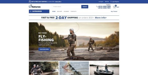 Naturas (TemplateMonster)