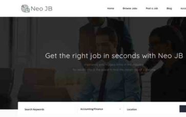 NeoJB (screenshot desktop)