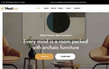 Nestora (screenshot desktop)