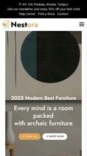 Nestora (screenshot mobile)