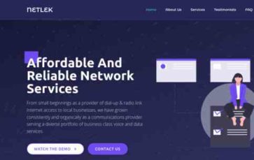 Netlek (screenshot desktop)