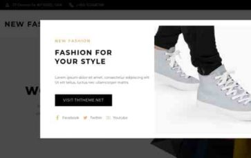 NewFashion (screenshot desktop)