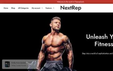 NextRep (screenshot desktop)