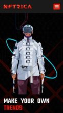 Nftrica (screenshot mobile)