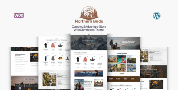 Northern Birds (TemplateMonster)