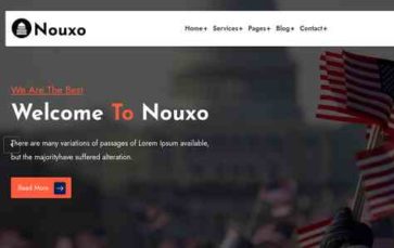 Nouxo (screenshot desktop)