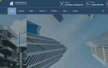 Novabuild (screenshot desktop)